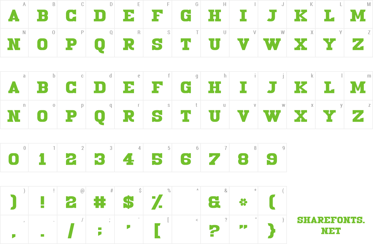 Font 19th Century Renegade preview